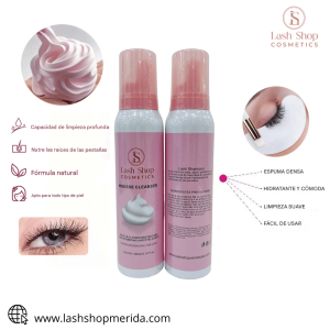 Mousse limpiador Lash Shop Cosmetics