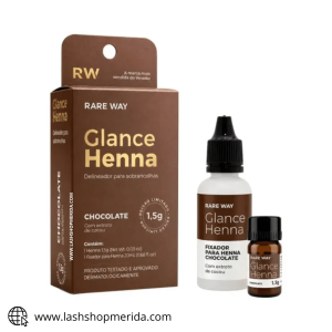 Henna para Cejas Glance Chocolate 1.5gr